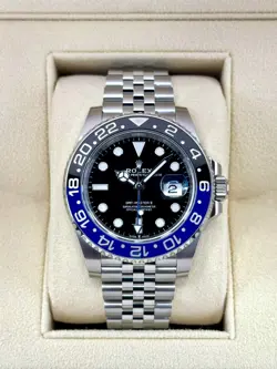 NEW 2022 ROLEX GMT-MASTER II “BATGIRL” 40MM 126710BLNR JUBILEE