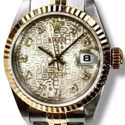 ROLEX DATEJUST 69173  JUBILEE DIAMOND DIAL