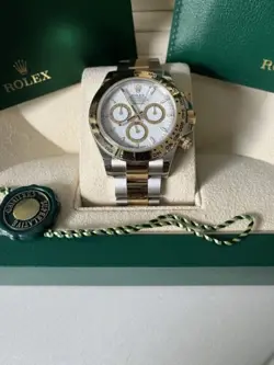 2024 ROLEX COSMOGRAPH DAYTONA 126503  WHITE DIAL TWO TONE COMPLETE SET