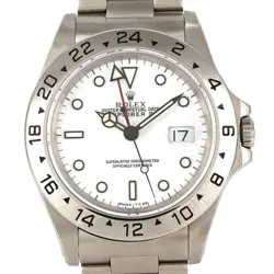 AUTHENTIC ROLEX EXPLORER II 16570 SS AUTOMATIC #E  #270-004-013-1662