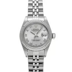 USED ROLEX DATEJUST 79174 SILVER CASE SIZE 26×26MM LADIES WATCH #4311922