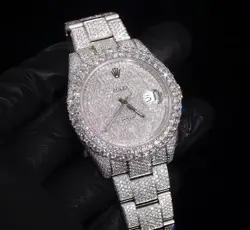 ROLEX DATEJUST VVS WATCH GRA CERTIFIED