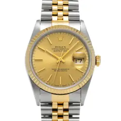 USED ROLEX DATEJUST 16233 CASE SIZE 36×36MM MEN'S WATCH #4518622