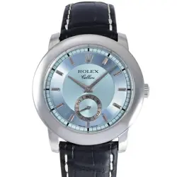 USED ROLEX CHERINIUM 5241/6 BLUE MEN'S WATCH #41122