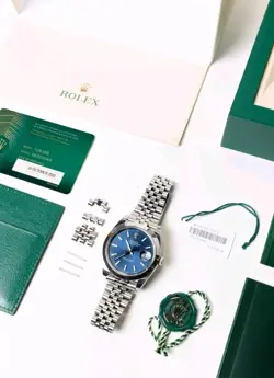 ROLEX DATEJUST 41MM SILVER JUBILEE BRACELET 126300