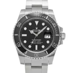 USED ROLEX SUBMARINER DATE 116610LN BLACK MEN'S WATCH #422522