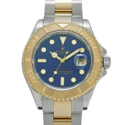 USED ROLEX YACHT MASTER 16623 BLUE CASE SIZE 40×40MM MEN'S WATCH #41422