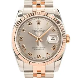 USED ROLEX DATEJUST 116231 SILVER CASE SIZE 36MM MEN'S WATCH #431122