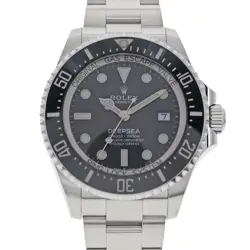USED ROLEX SEA-DWELLER DEEP SEA&NBSP; 136660 BLACK MEN'S WATCH #422222