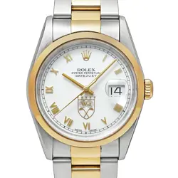 USED ROLEX DATEJUST 16203 WHITE CASE SIZE 36MM×36MM MEN'S WATCH #41722