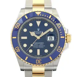 USED ROLEX SUBMARINER DATE 126613LB BLUE MEN'S WATCH #432722