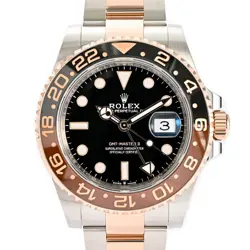 USED ROLEX GMT MASTER 2 126711CHNR BLACK CASE SIZE 40MM MEN'S WATCH #42222