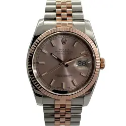 USED ROLEX DATEJUST 36 116231 SILVER CASE SIZE 36MM MEN'S WATCH #441122