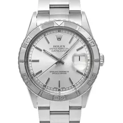 USED ROLEX DATEJUST 16264 SILVER CASE SIZE 36MM×36MM MEN'S WATCH #423722