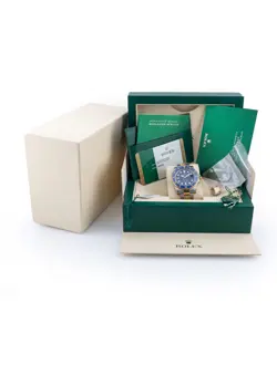 Rolex Submariner Date 40  Steel / 18k Yellow Gold Blue Ceramic Bezel 116613lb