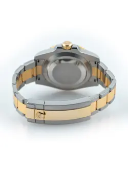 Rolex Submariner Date 40  Steel / 18k Yellow Gold Blue Ceramic Bezel 116613lb