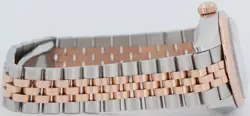 PAPERS Rolex DateJust Aubergine Purple 28mm Jubilee Rose Gold Watch 279171 BOX