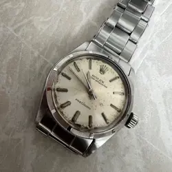 ROLEX OYSTER SPEED ​​KING PRECISION REF.6430 1977 ANTIQUE SILVER DIAL WRISTWATCH