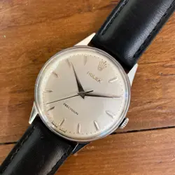 ROLEX PRECISION REF.9022 ANTIQUE VINTAGE WHITE DIAL HAND WINDING WRISTWATCH