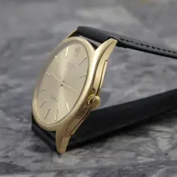 ROLEX CELLINI REF.3804 18KYG 1974 SIGMA DIA MEN'S VINTAGE YG CHAMPAGNE GOLD DIAL