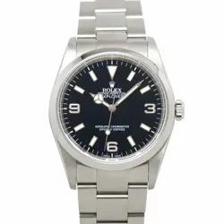 ROLEX EXPLORER 1 114270 SERIAL F AUTOMATIC BLACK DIAL MENS WATCH 90274447
