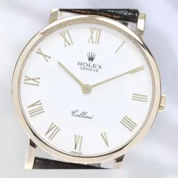 ROLEX CELLINI 18K YG CAL.1602 HAND-WOUND MEN'S USED
