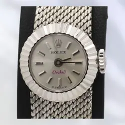 ROLEX CHAMELEON NO. 31 2059 3168412 18K/750 SILVER DIAL DEADSTOCK GRADE BOXED