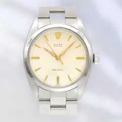 ROLEX PRECISION 6426 MANUAL WIND MEN’S WATCH BEIGE DIAL USED