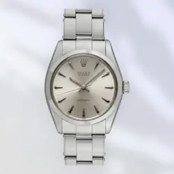 ROLEX 6426 MEN’S SILVER OYSTER HAND-WOUND WATCH 1966 USED