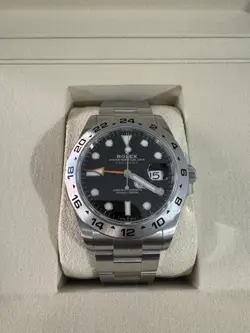 ROLEX EXPLORER II 226570 BLACK UNWORN 2025 FEBRUARY 42 MM