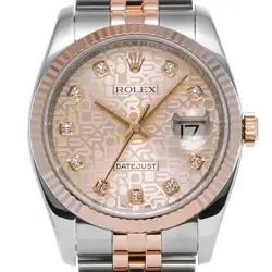 ROLEX DATEJUST 116231G D NUMBER (MANUFACTURED AROUND 2005) MEN'S WATCH G0423