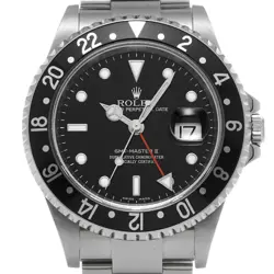 ROLEX GMT MASTER II 16710 D NUMBER (MANUFACTURED AROUND 2005) MEN'S WATCH G0423