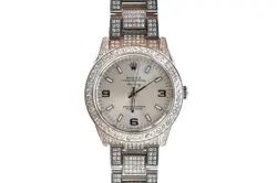 ROLEX AIR-KING 114200 ICED OUT