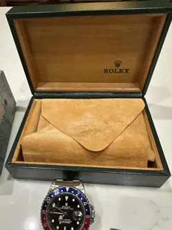 Rolex 1993 GMT-Master 16700 Silver Oyster Bracelet Pepsi Bezel
