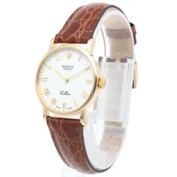 ROLEX CELLINI WATCH ROLEX 18K 5109 HAND-WOUND LADIES 1994-1995 MODEL