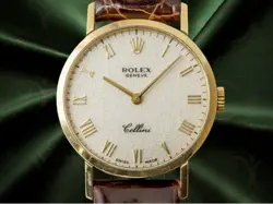 ROLEX GENEVE CELLINI REF.4109 CAL.1602 1994 18K MANUAL WINDING WOMENS WATCH