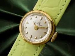 ROLEX CHAMELEON VINTAGE 1950S 18K MANUAL WINDING WOMENS WATCH AUTHENTIC WORKING