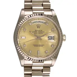 ROLEX DAY DATE 18239A DIAMOND AUTOMATIC MEN'S WATCH