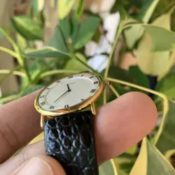Seiko Lasar Vintage Men's Gold Rolex Style Watch Used