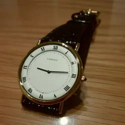 Seiko Lasar Vintage Men's Gold Rolex Style Watch Used