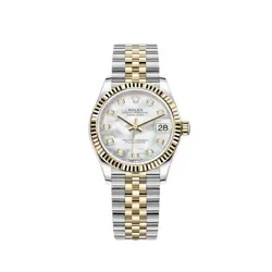 ROLEX DATEJUST 278273 'LADIES' YELLOW GOLD STAINLESS STEEL MOTHER OF PEARL