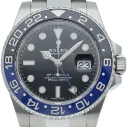 ROLEX GMT MASTER II WATCH, MIRRORED BUCKLE, OVERHAULED BY MANUFACTURER (UNDE...