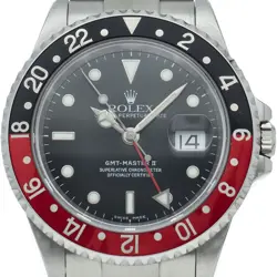 ROLEX GMT MASTER 2 16710(Y) STAINLESS STEEL MENSWATCH BLACK USED