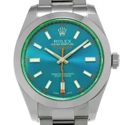 ROLEX MILGAUSS 116400GV RANDOM SERIAL MEN'S WATCH FROM JAPAN G0424