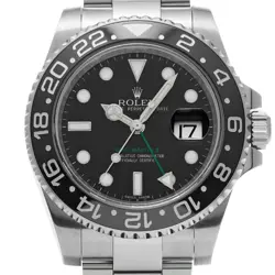 ROLEX GMT MASTER II 116710LN V NUMBER (MANUFACTURED AROUND 2008) G0424