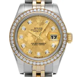 ROLEX DATEJUST LADY 26 179383G RANDOM SERIAL LADIES WATCH FROM JAPAN G0424