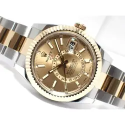 ROLEX SKY-DWELLER 326933 CHAMPAGNE DIAL 42MM AUTOMATIC MEN'S WATCH