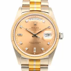 ROLEX DAY-DATE TORIDOLL 18039B CHAMPAGNE GOLD DIAL AUTOMATIC VINTAGE MEN'S WATCH