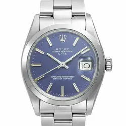 ROLEX OYSTER PERPETUAL DATE REF.1500 VINTAGE MEN'S WRISTWATCH