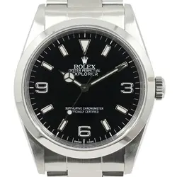 ROLEX EXPLORER 1 36MM 14270 BLACK DIAL STAINLESS STEEL AUTOMATIC